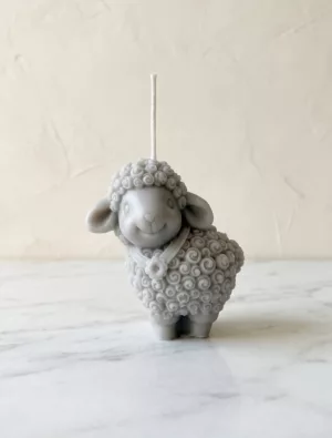 Cloud Lamb - נר כבשה דקורטיבי